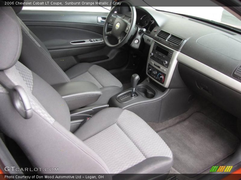 Sunburst Orange Metallic / Gray 2006 Chevrolet Cobalt LT Coupe