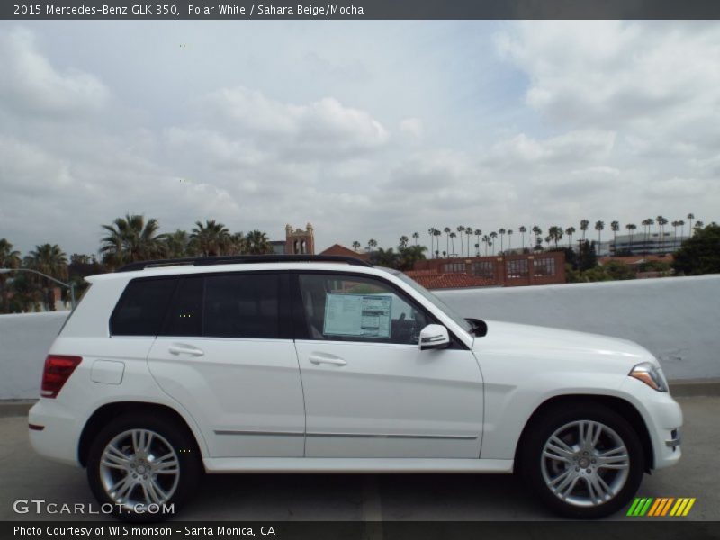 Polar White / Sahara Beige/Mocha 2015 Mercedes-Benz GLK 350