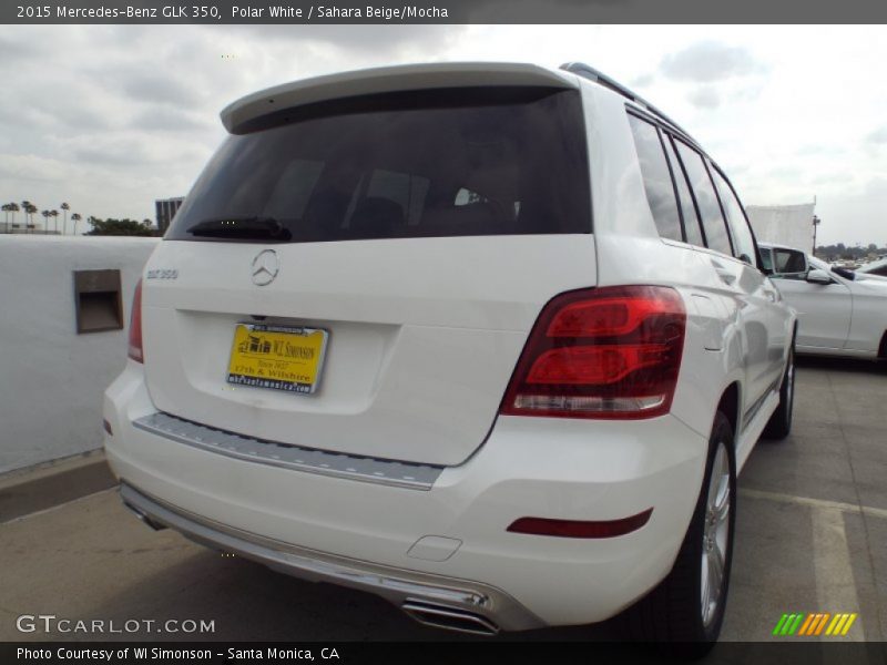 Polar White / Sahara Beige/Mocha 2015 Mercedes-Benz GLK 350