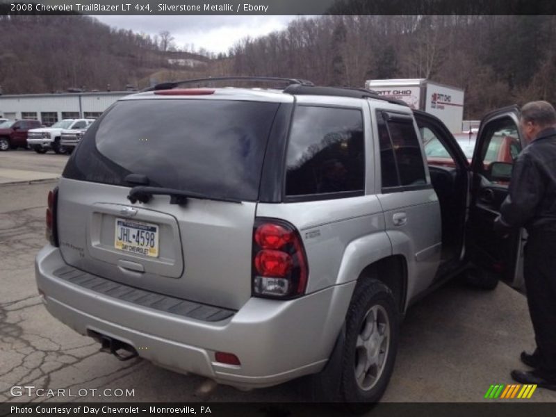 Silverstone Metallic / Ebony 2008 Chevrolet TrailBlazer LT 4x4