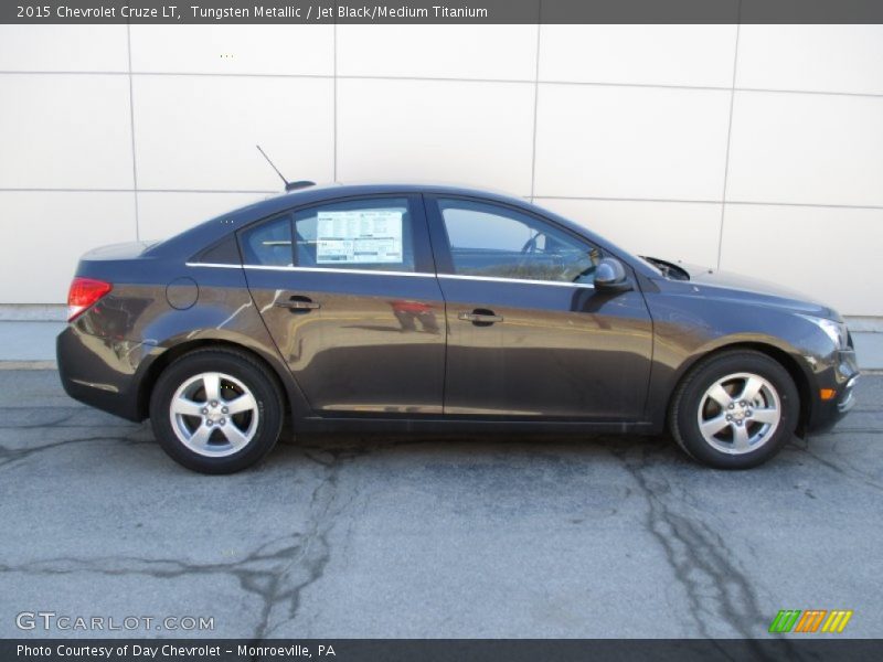 Tungsten Metallic / Jet Black/Medium Titanium 2015 Chevrolet Cruze LT