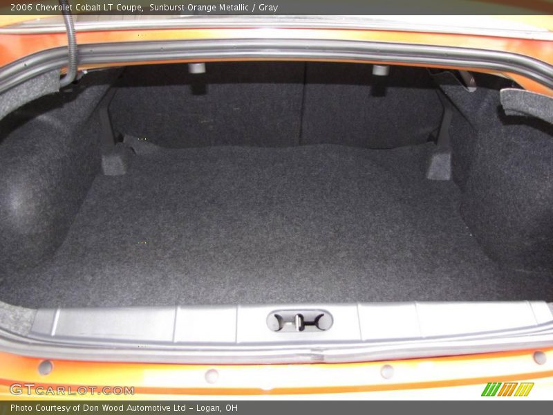 Sunburst Orange Metallic / Gray 2006 Chevrolet Cobalt LT Coupe
