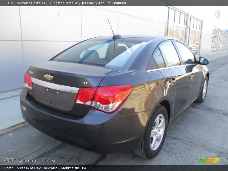 Tungsten Metallic / Jet Black/Medium Titanium 2015 Chevrolet Cruze LT