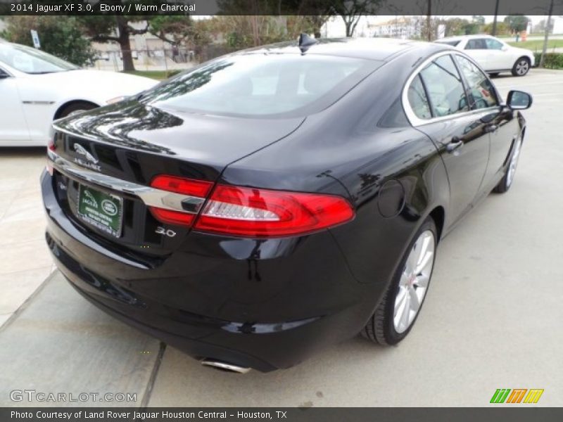 Ebony / Warm Charcoal 2014 Jaguar XF 3.0