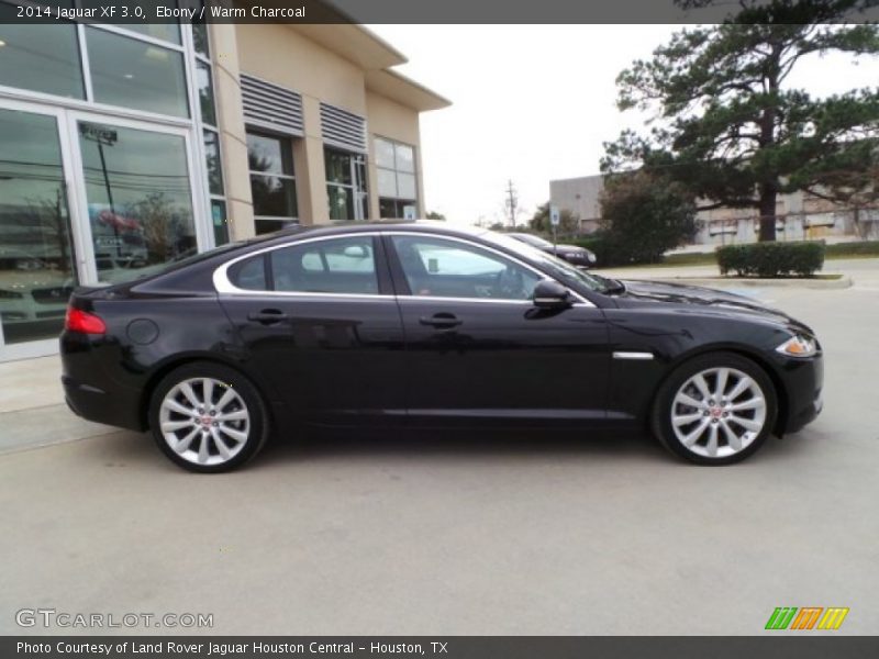 Ebony / Warm Charcoal 2014 Jaguar XF 3.0