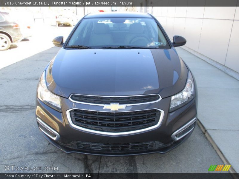 Tungsten Metallic / Jet Black/Medium Titanium 2015 Chevrolet Cruze LT