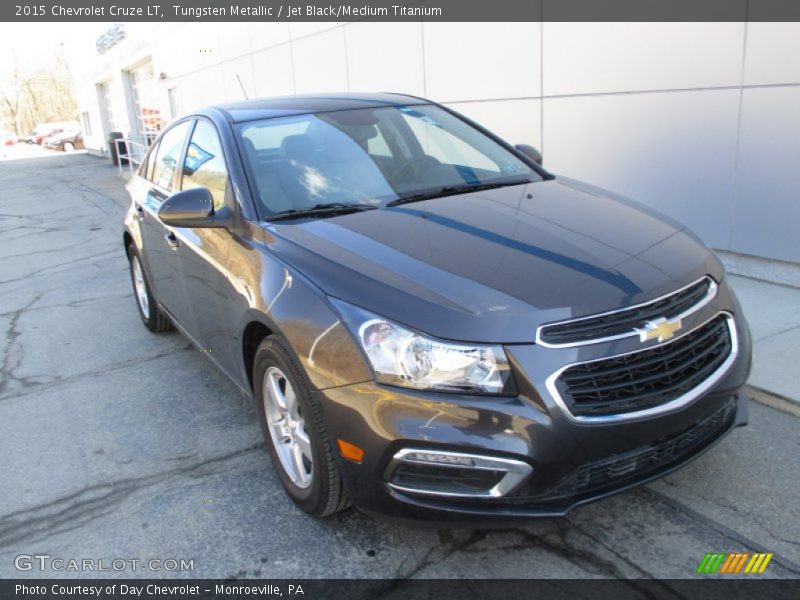 Tungsten Metallic / Jet Black/Medium Titanium 2015 Chevrolet Cruze LT