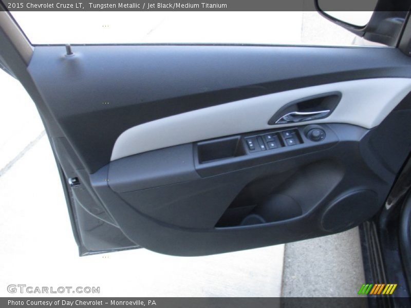 Tungsten Metallic / Jet Black/Medium Titanium 2015 Chevrolet Cruze LT