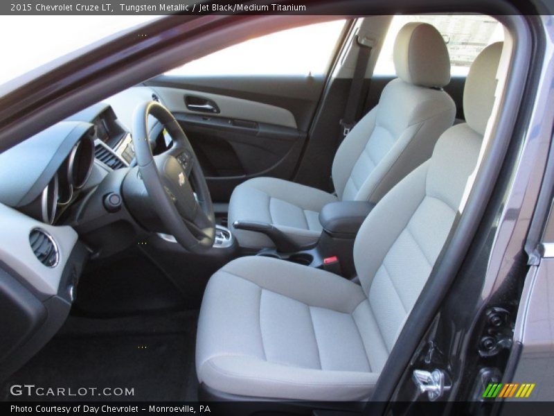 Tungsten Metallic / Jet Black/Medium Titanium 2015 Chevrolet Cruze LT