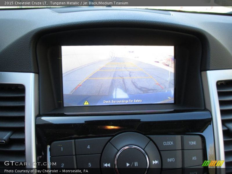 Tungsten Metallic / Jet Black/Medium Titanium 2015 Chevrolet Cruze LT