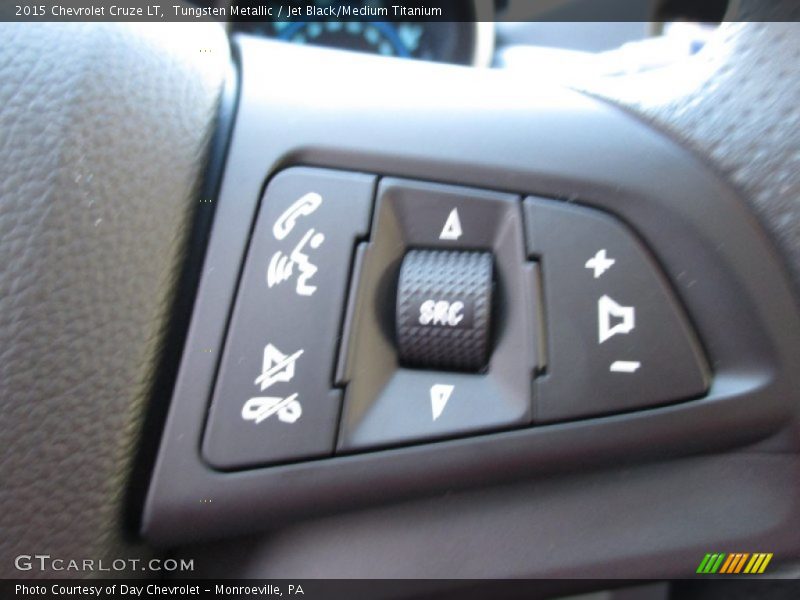 Tungsten Metallic / Jet Black/Medium Titanium 2015 Chevrolet Cruze LT