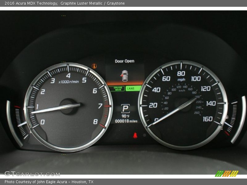  2016 MDX Technology Technology Gauges