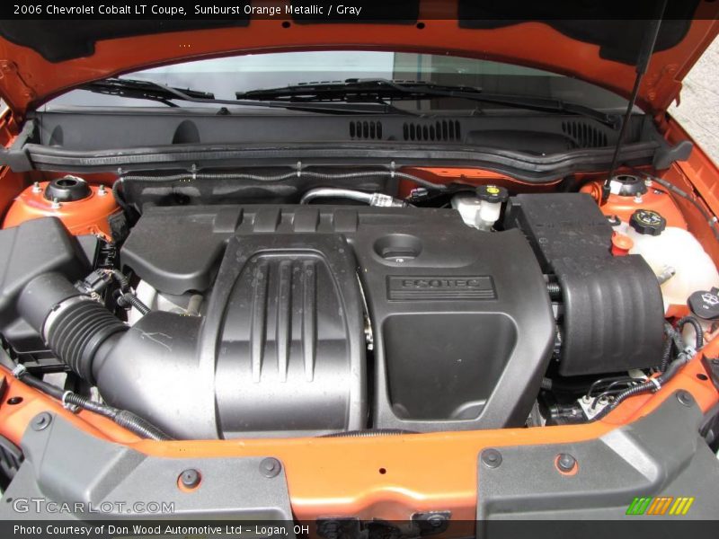 Sunburst Orange Metallic / Gray 2006 Chevrolet Cobalt LT Coupe