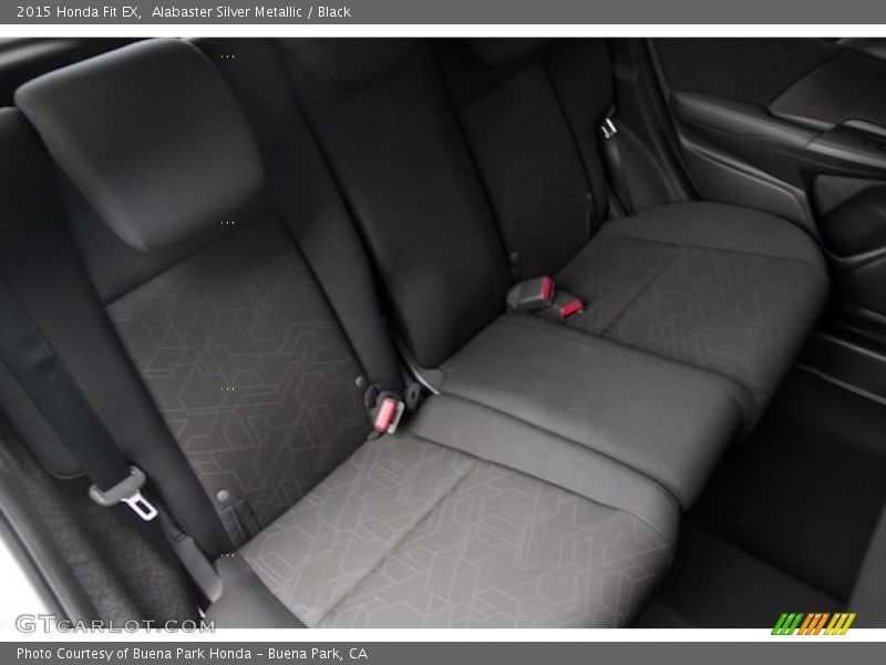 Alabaster Silver Metallic / Black 2015 Honda Fit EX