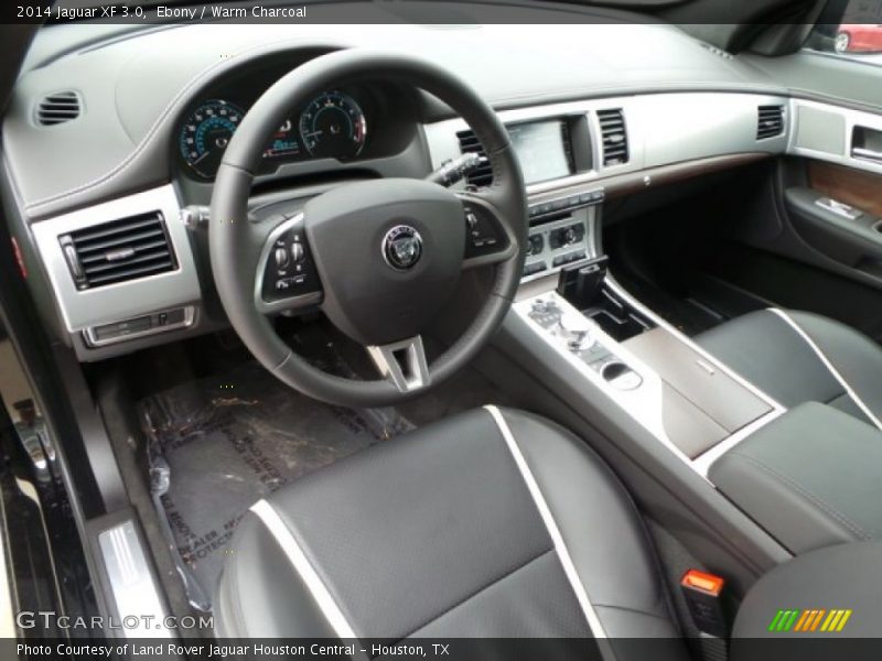 Ebony / Warm Charcoal 2014 Jaguar XF 3.0