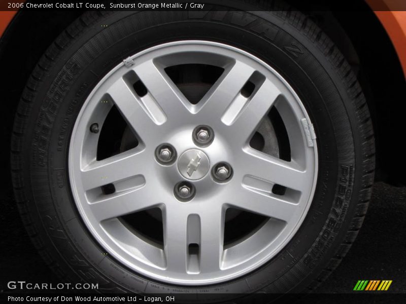 Sunburst Orange Metallic / Gray 2006 Chevrolet Cobalt LT Coupe