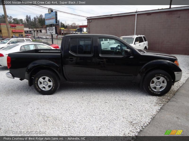 Super Black / Steel 2006 Nissan Frontier SE Crew Cab 4x4