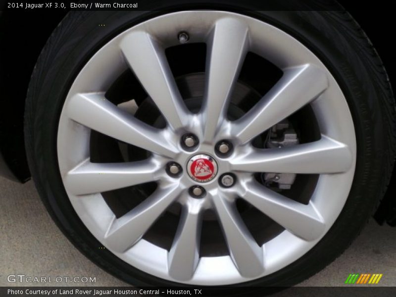 Ebony / Warm Charcoal 2014 Jaguar XF 3.0