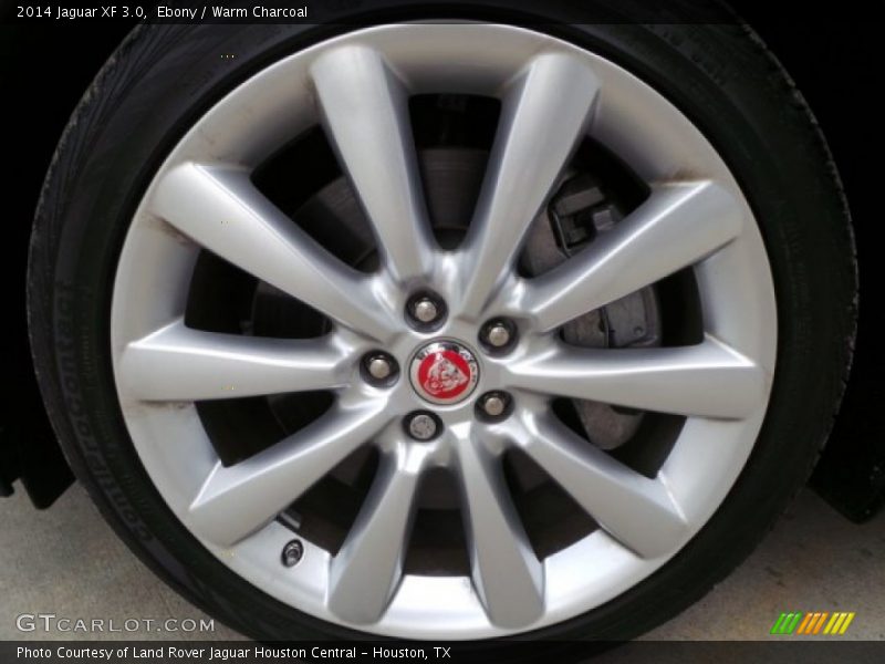 Ebony / Warm Charcoal 2014 Jaguar XF 3.0