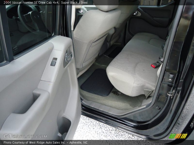 Super Black / Steel 2006 Nissan Frontier SE Crew Cab 4x4