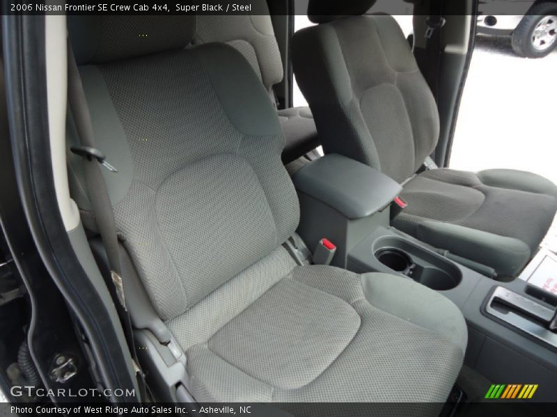 Super Black / Steel 2006 Nissan Frontier SE Crew Cab 4x4