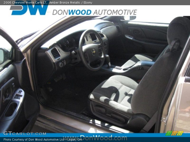 Amber Bronze Metallic / Ebony 2006 Chevrolet Monte Carlo LT