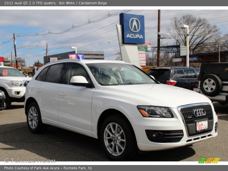 Ibis White / Cardamom Beige 2012 Audi Q5 2.0 TFSI quattro