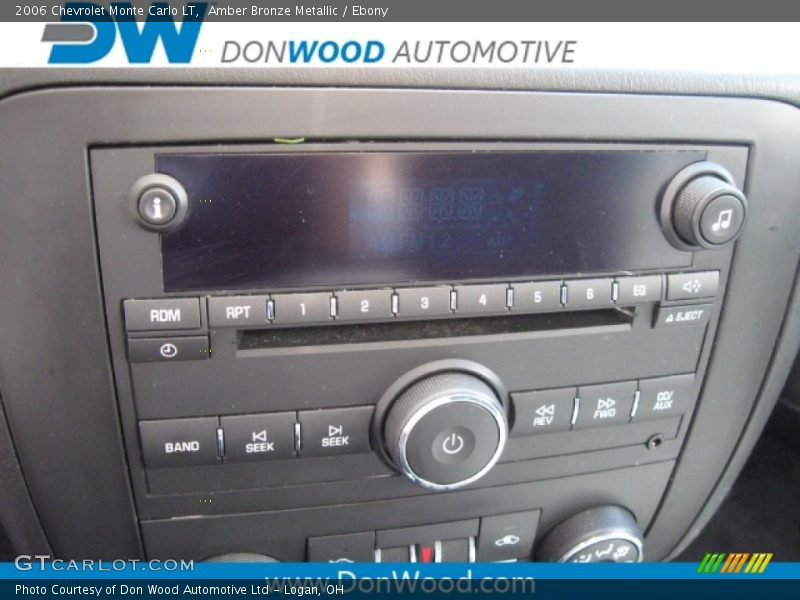 Amber Bronze Metallic / Ebony 2006 Chevrolet Monte Carlo LT