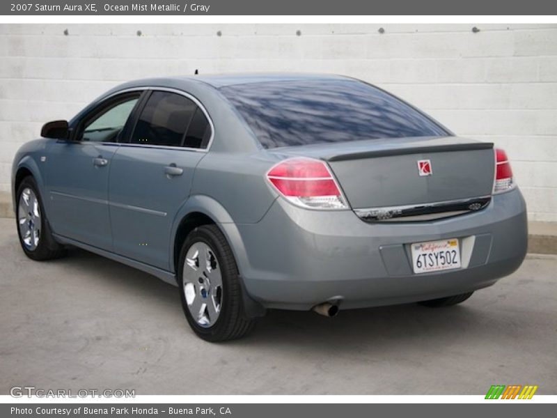 Ocean Mist Metallic / Gray 2007 Saturn Aura XE