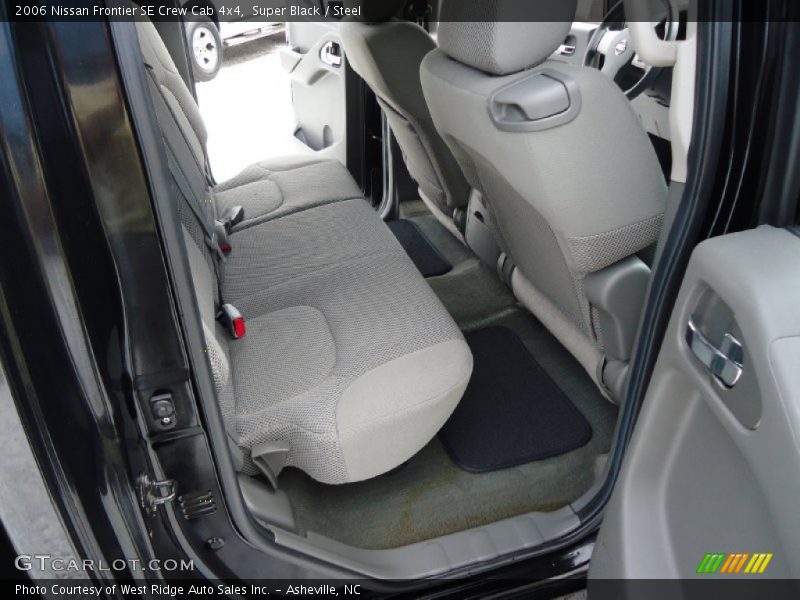 Super Black / Steel 2006 Nissan Frontier SE Crew Cab 4x4