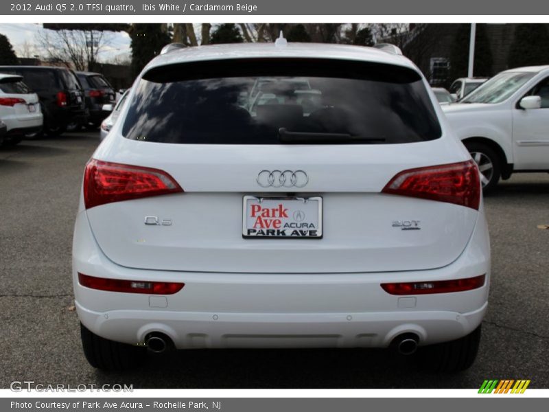Ibis White / Cardamom Beige 2012 Audi Q5 2.0 TFSI quattro