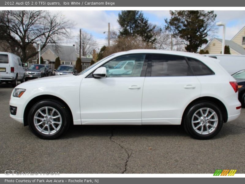 Ibis White / Cardamom Beige 2012 Audi Q5 2.0 TFSI quattro