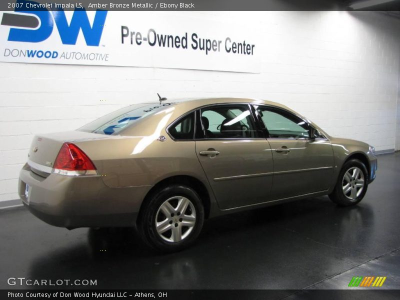 Amber Bronze Metallic / Ebony Black 2007 Chevrolet Impala LS