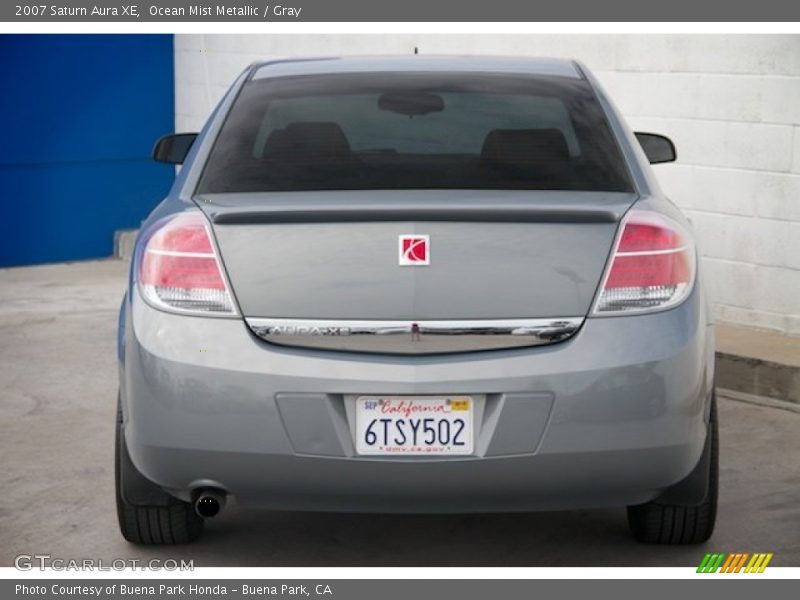 Ocean Mist Metallic / Gray 2007 Saturn Aura XE