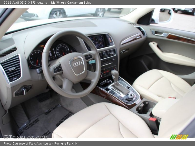 Ibis White / Cardamom Beige 2012 Audi Q5 2.0 TFSI quattro