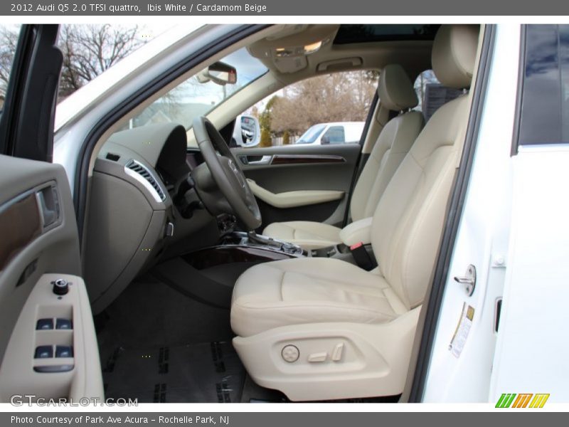 Ibis White / Cardamom Beige 2012 Audi Q5 2.0 TFSI quattro