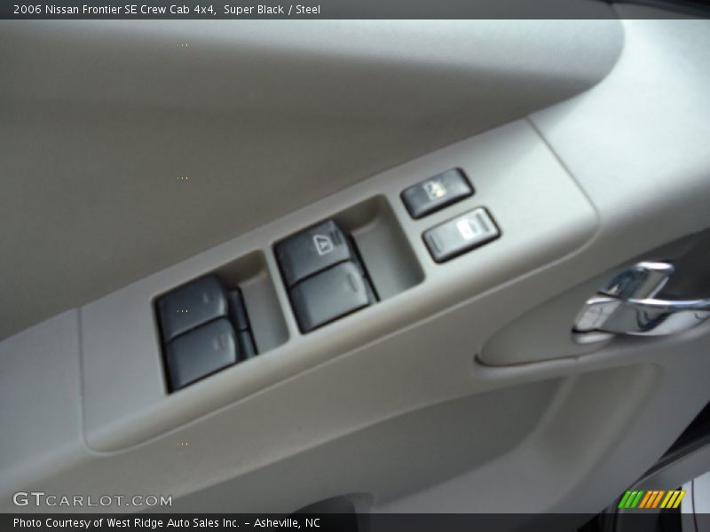 Super Black / Steel 2006 Nissan Frontier SE Crew Cab 4x4