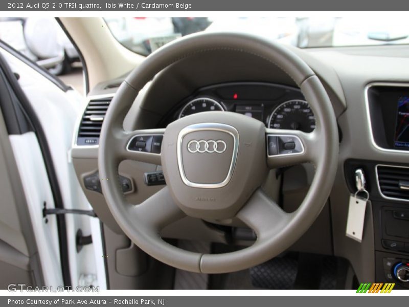 Ibis White / Cardamom Beige 2012 Audi Q5 2.0 TFSI quattro