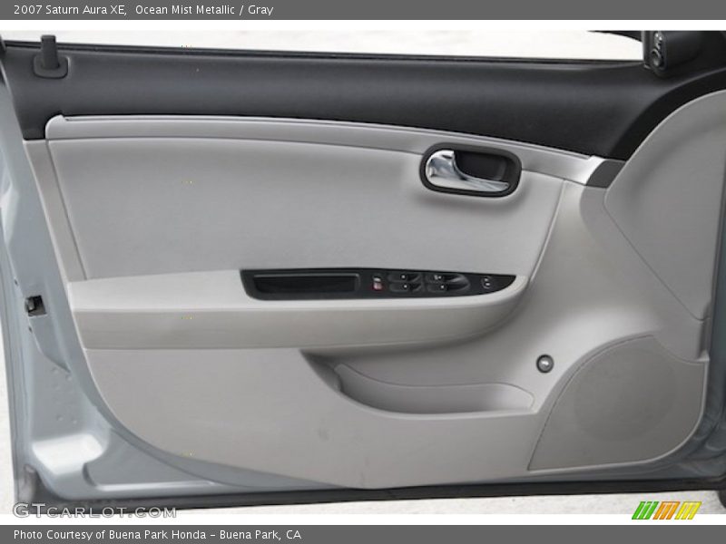 Ocean Mist Metallic / Gray 2007 Saturn Aura XE
