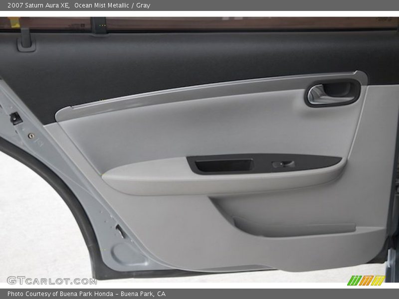 Ocean Mist Metallic / Gray 2007 Saturn Aura XE