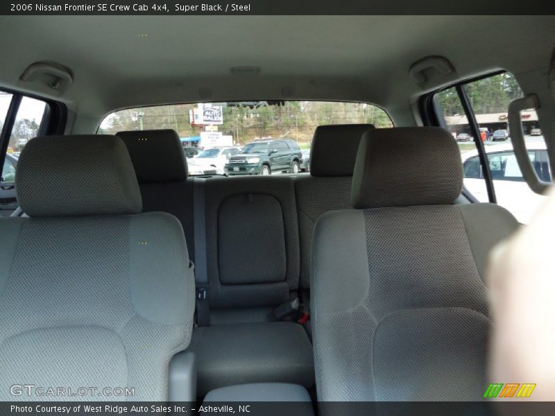 Super Black / Steel 2006 Nissan Frontier SE Crew Cab 4x4