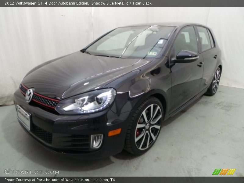 Shadow Blue Metallic / Titan Black 2012 Volkswagen GTI 4 Door Autobahn Edition