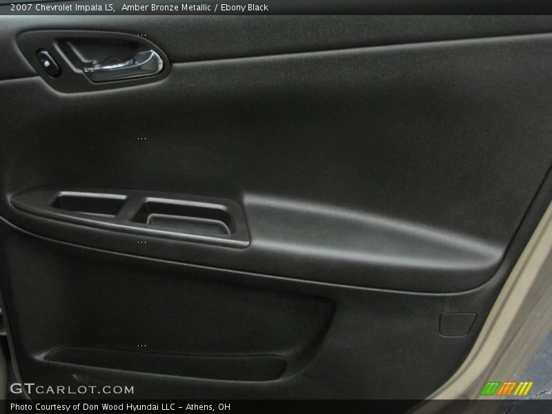 Amber Bronze Metallic / Ebony Black 2007 Chevrolet Impala LS