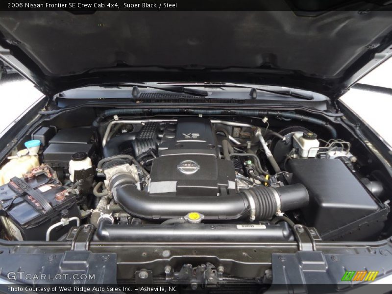 Super Black / Steel 2006 Nissan Frontier SE Crew Cab 4x4