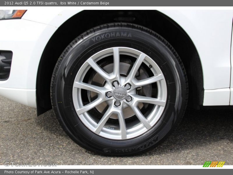 Ibis White / Cardamom Beige 2012 Audi Q5 2.0 TFSI quattro