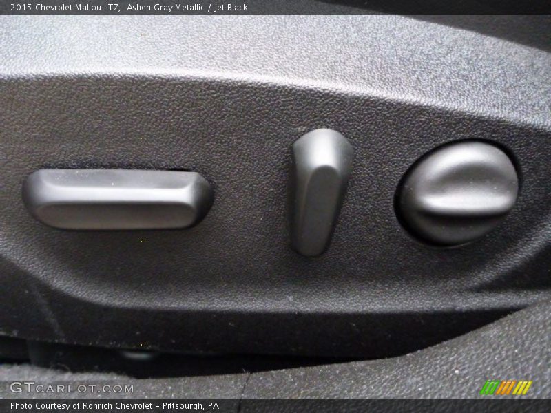 Ashen Gray Metallic / Jet Black 2015 Chevrolet Malibu LTZ