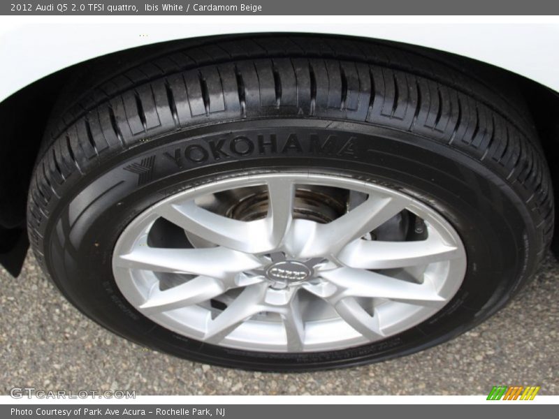 Ibis White / Cardamom Beige 2012 Audi Q5 2.0 TFSI quattro