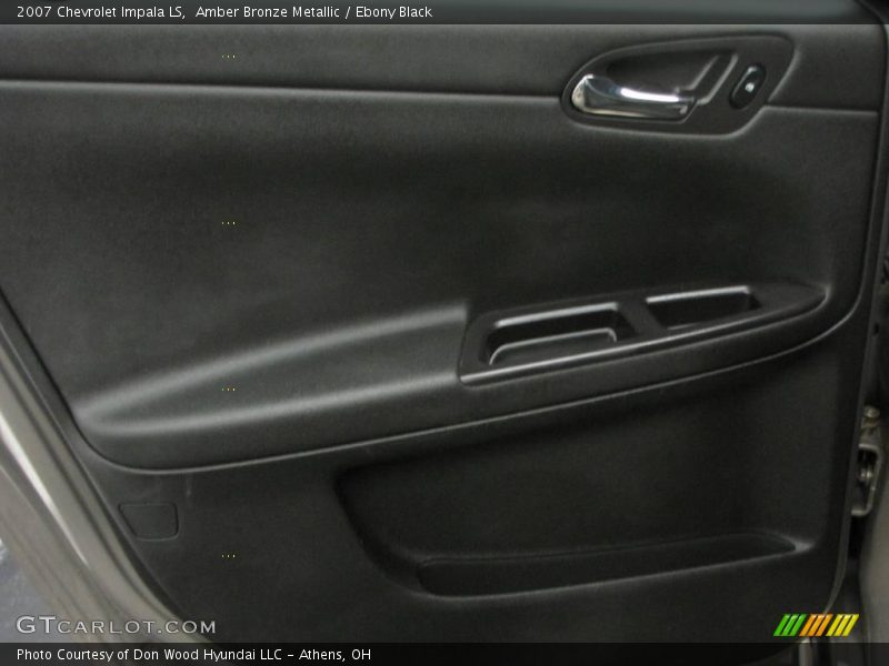 Amber Bronze Metallic / Ebony Black 2007 Chevrolet Impala LS