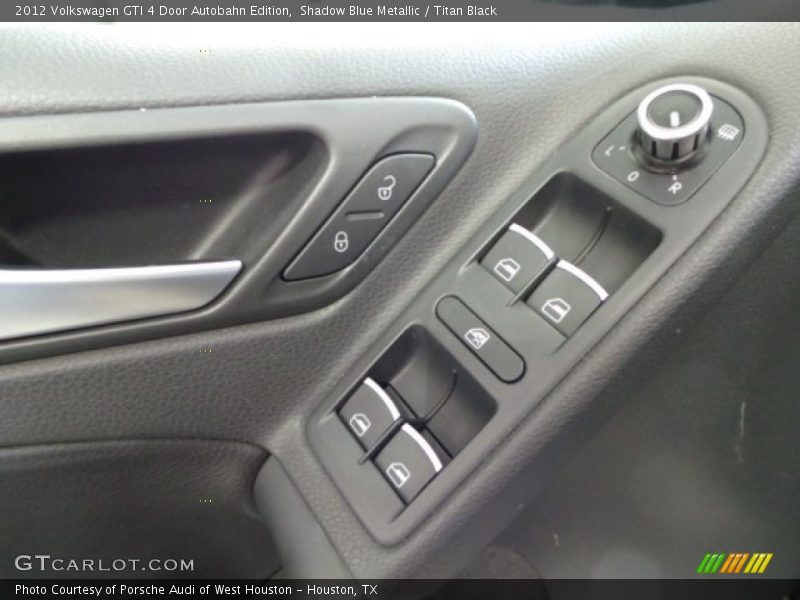 Shadow Blue Metallic / Titan Black 2012 Volkswagen GTI 4 Door Autobahn Edition