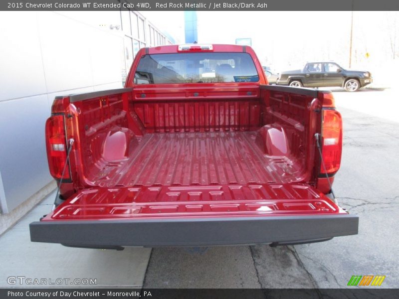 Red Rock Metallic / Jet Black/Dark Ash 2015 Chevrolet Colorado WT Extended Cab 4WD